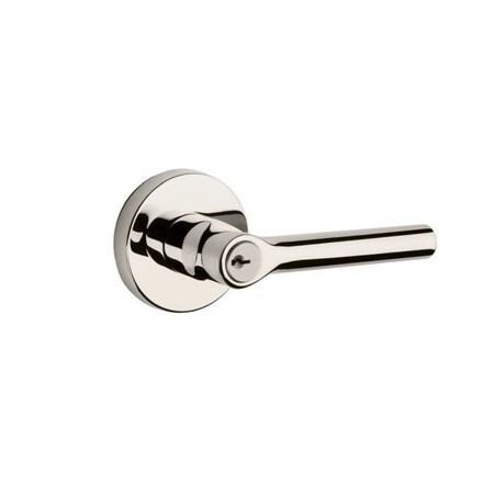 Baldwin Reserve Bright Nickel Door Levers EN.TUB.CRR.141